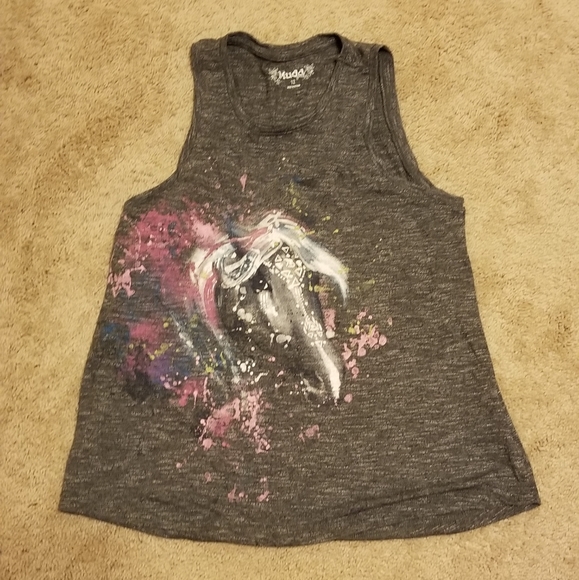 Girls size 10/12 tops: Mudd, red camel, Arizona - Picture 3 of 7